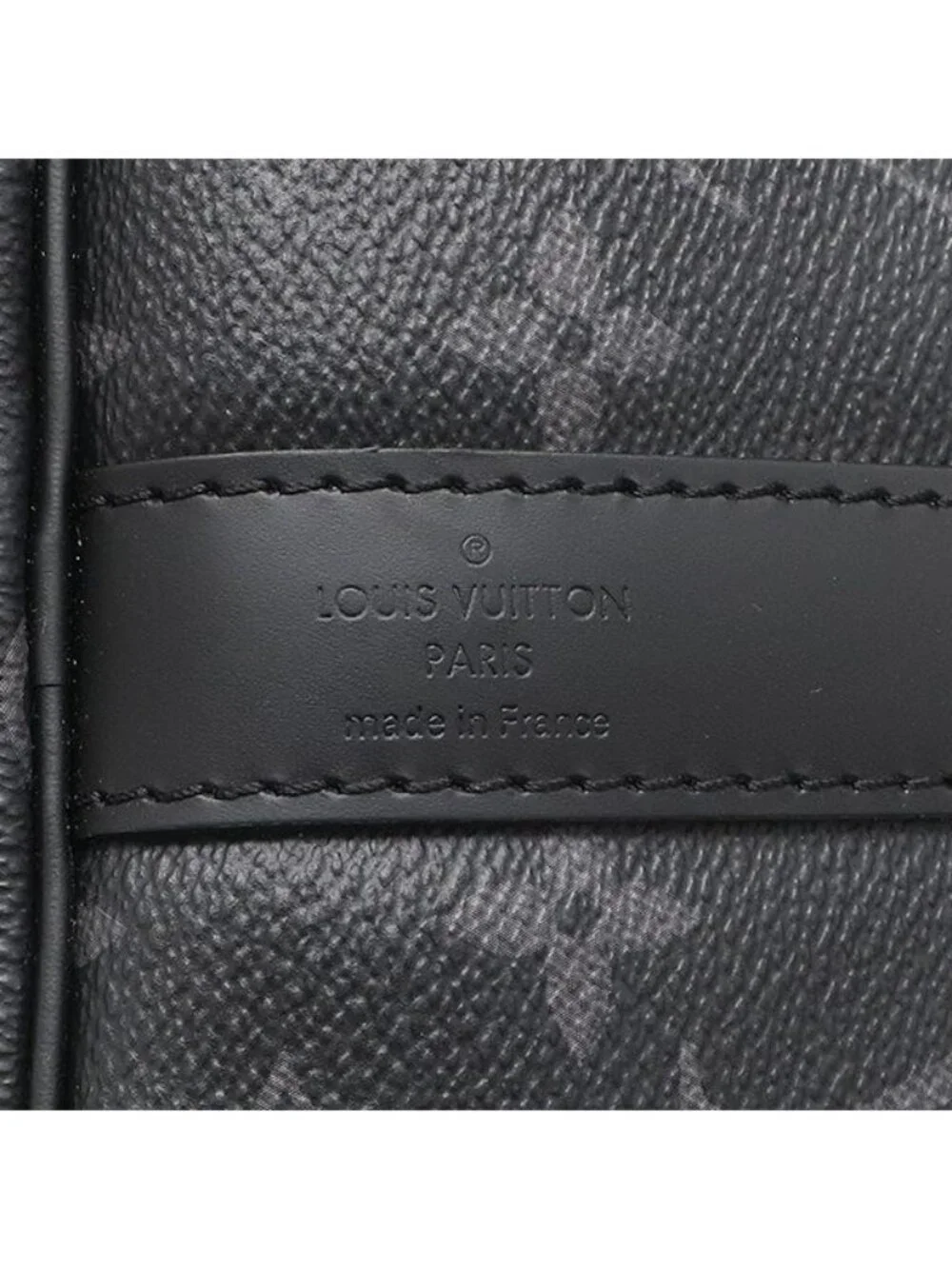 Louis Vuitton Boston Bag Keepall Bandouliere 45 Monogram Eclipse Gunmetal